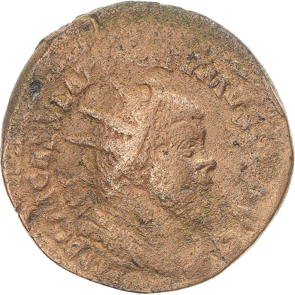 Coin, Postumus, Double Sestertius, 261, Treveri, VF(20-25), Bronze, RIC:169