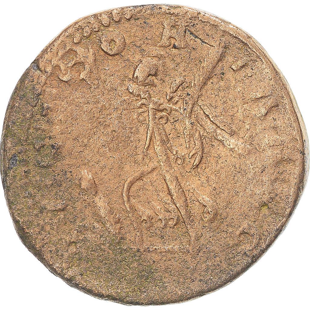 Coin, Postumus, Double Sestertius, 261, Treveri, VF(20-25), Bronze, RIC:169