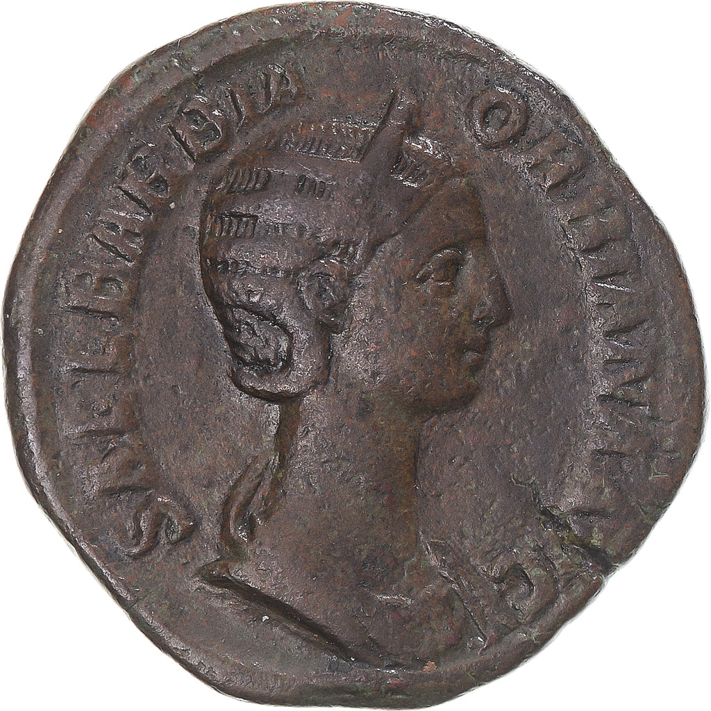 Coin, Orbiana, Sestertius, 225, Rome, EF(40-45), Bronze, RIC:655