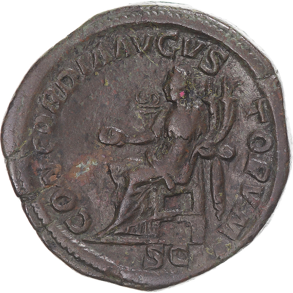 Coin, Orbiana, Sestertius, 225, Rome, EF(40-45), Bronze, RIC:655