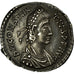 Coin, Constantius II, Silver Denarius, Siscia, AU(55-58), Silver, RIC:360