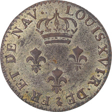 Coin, France, Cayenne, Louis XVI, 2 Sous, 1789, Paris, EF(40-45), Billon, KM:1