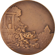 France, Medal, Agriculture, Jardins, AU(55-58), Bronze