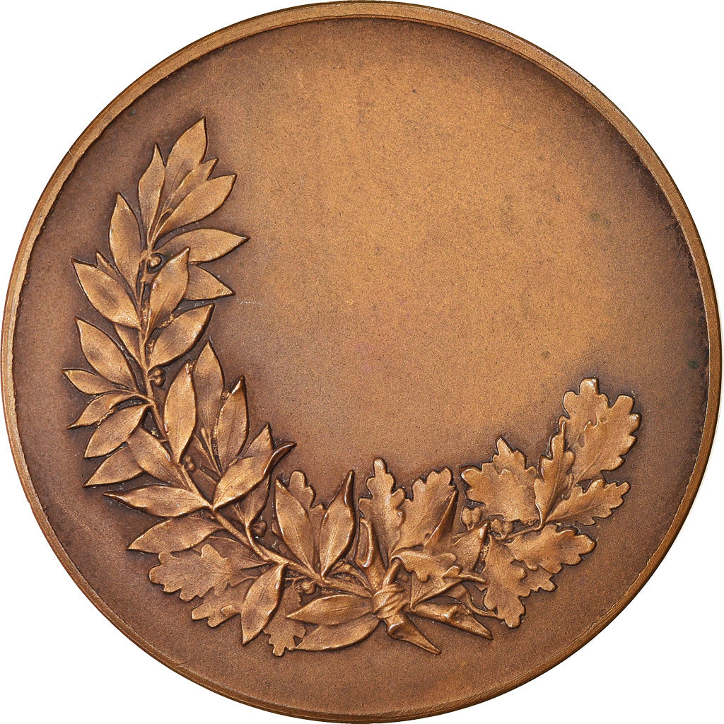 France, Medal, Agriculture, Jardins, AU(55-58), Bronze