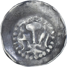 Coin, French state, Alsace, lis pfennig, 14th-15th Centuries, Strasbourg