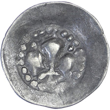 Coin, French state, Alsace, lis pfennig, 14th-15th Centuries, Strasbourg