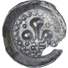 Coin, French state, Alsace, lis pfennig, 14th-15th Centuries, Strasbourg