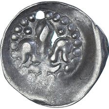 Coin, French state, Alsace, lis pfennig, 14th-15th Centuries, Strasbourg