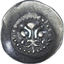 Coin, French state, Alsace, lis pfennig, 14th-15th Centuries, Strasbourg