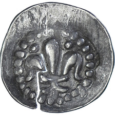 Coin, French state, Alsace, lis pfennig, 14th-15th Centuries, Strasbourg