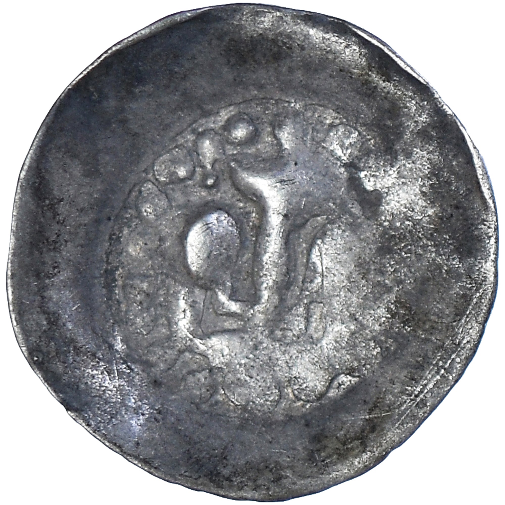 Coin, French state, Alsace, lis pfennig, 14th-15th Centuries, Strasbourg