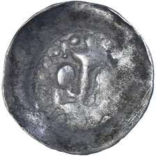 Coin, French state, Alsace, lis pfennig, 14th-15th Centuries, Strasbourg