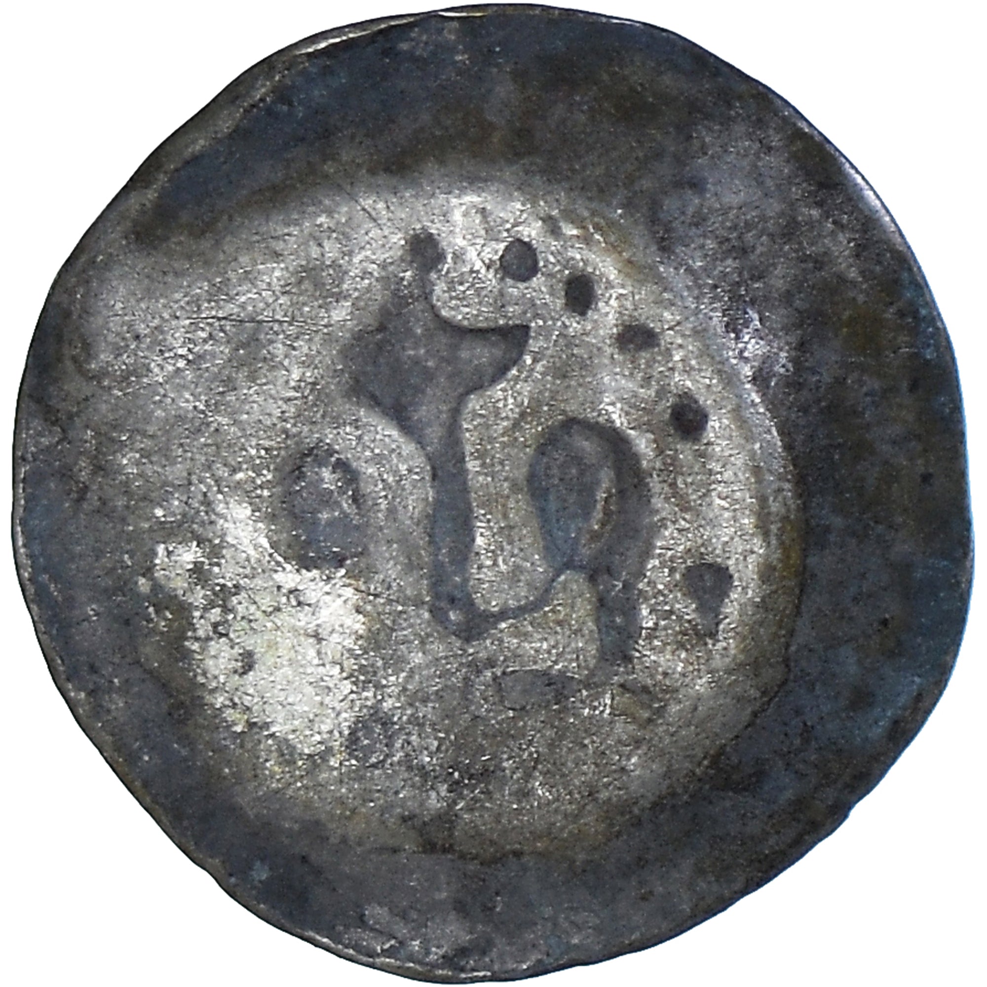 Coin, French state, Alsace, lis pfennig, 14th-15th Centuries, Strasbourg