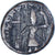 Moneta, Królestwo Kuszanów, Vasudeva I, Æ, ca. 192-225, VF(20-25), Brązowy
