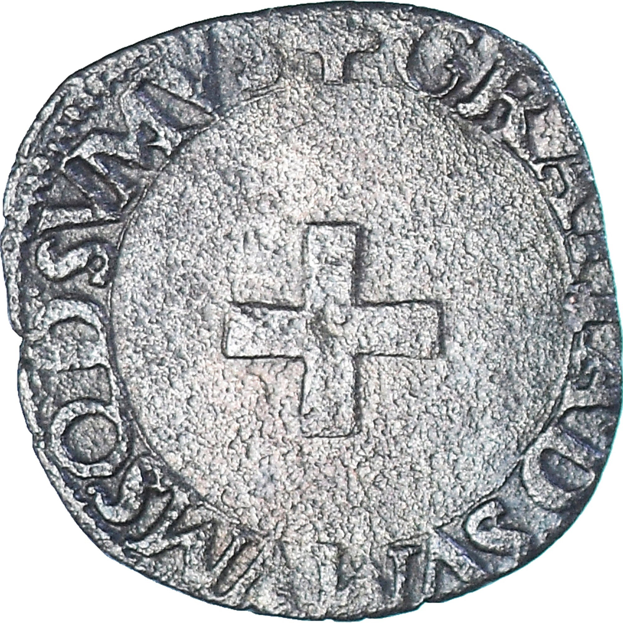 Monnaie, France, NAVARRE-BEARN, Antoine de Bourbon & Jeanne d'Albret, Liard