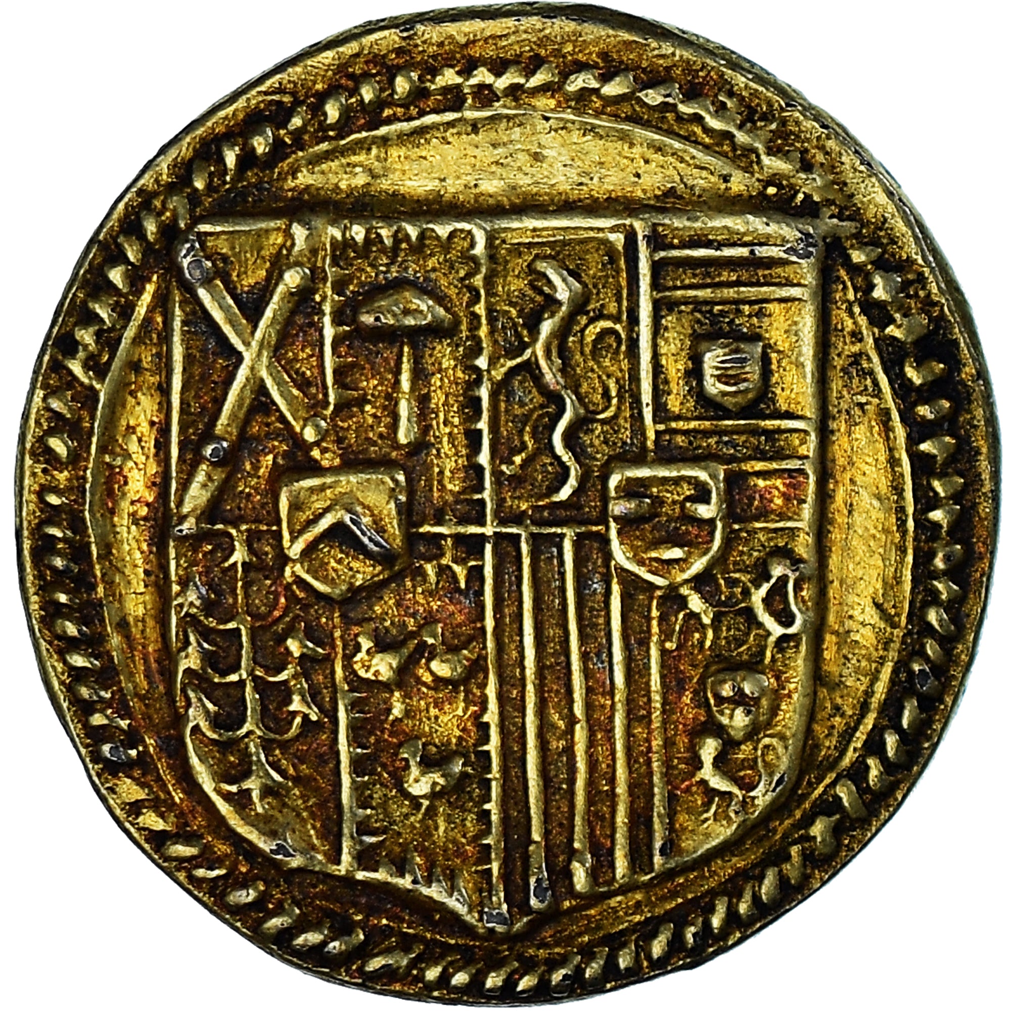 France, Denier à épouser, Collection Térisse, AU(50-53), Vermeil, Terisse:D11/04