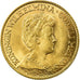 Moneta, Paesi Bassi, Wilhelmina I, 10 Gulden, 1917, SPL-, Oro, KM:149