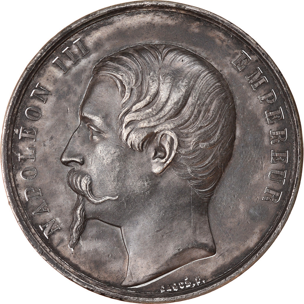 Italie, Médaille, Napoléon III, Alliance Franco-Sarde pour l'Indépendance de