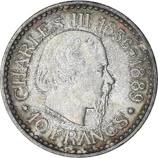 Coin, Monaco, Rainier III, 10 Francs, 1966, Monnaie de Paris, MS(63), Silver