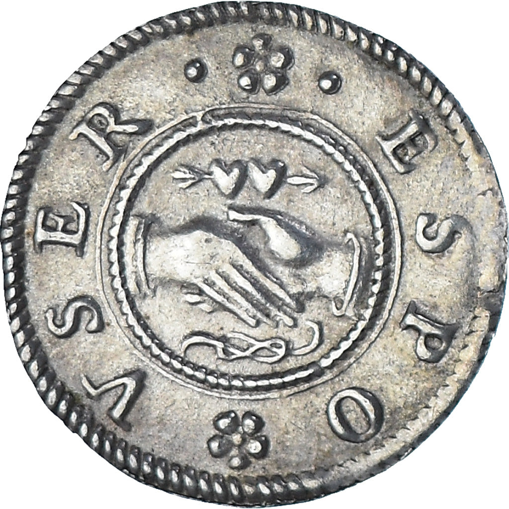 France, Denier à épouser, Collection Térisse, EF(40-45), Silver, Terisse:D33