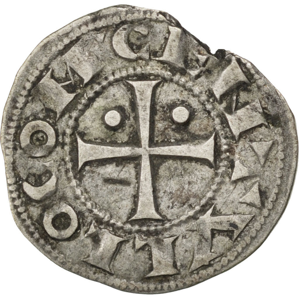 FRANCE, Obol, Morlaas, AU(50-53), Silver, 0.55