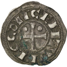 Coin, France, Obol, Morlaas, AU(50-53), Silver