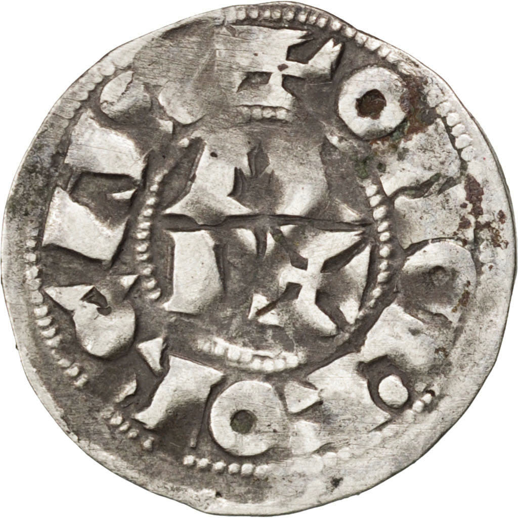 FRANCE, Obol, Morlaas, EF(40-45), Silver, 0.46