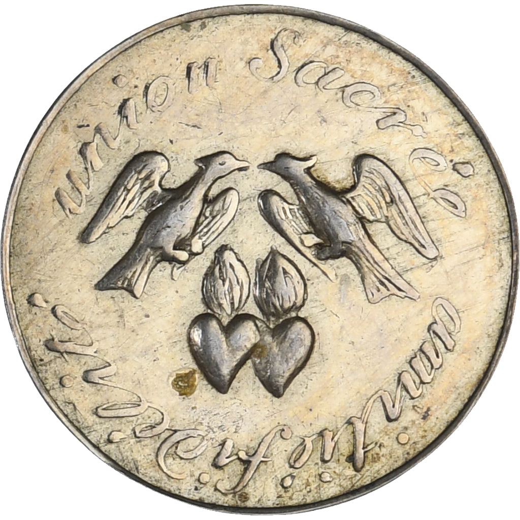 France, Denier à épouser, Collection Térisse, AU(50-53), Vermeil, Terisse:D132