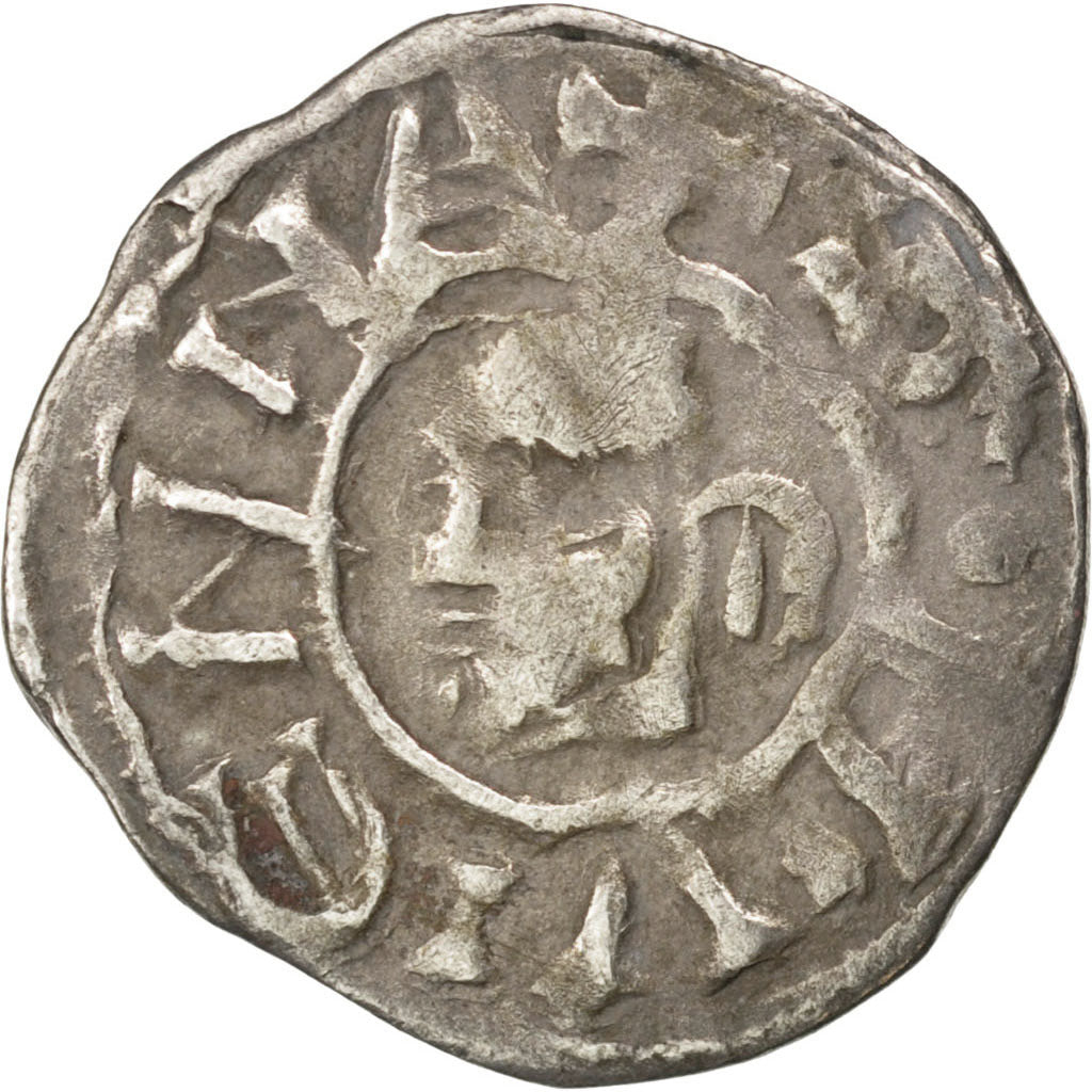 Coin, France, Denarius, Vienne, EF(40-45), Silver