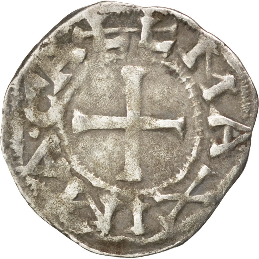 Coin, France, Denarius, Vienne, EF(40-45), Silver