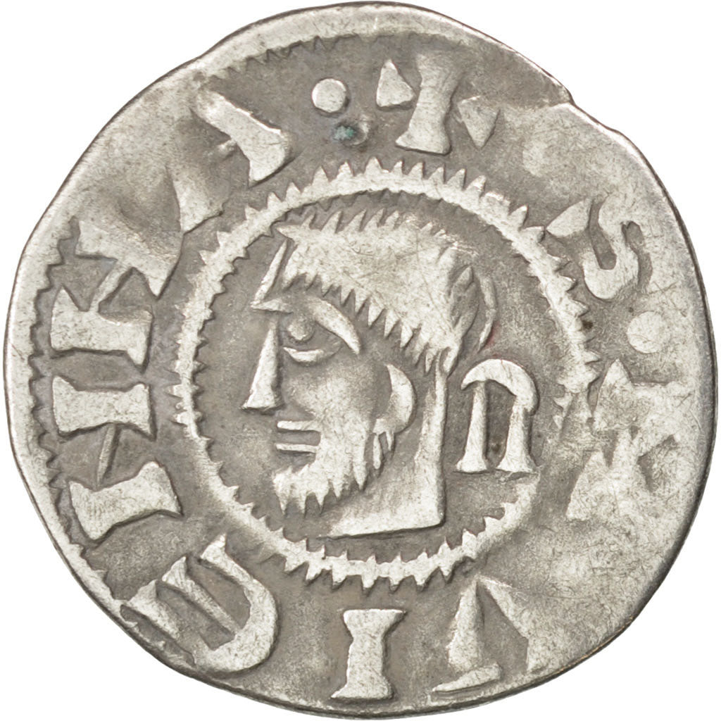 FRANCE, Denarius, Vienne, VF(30-35), Silver, 0.92