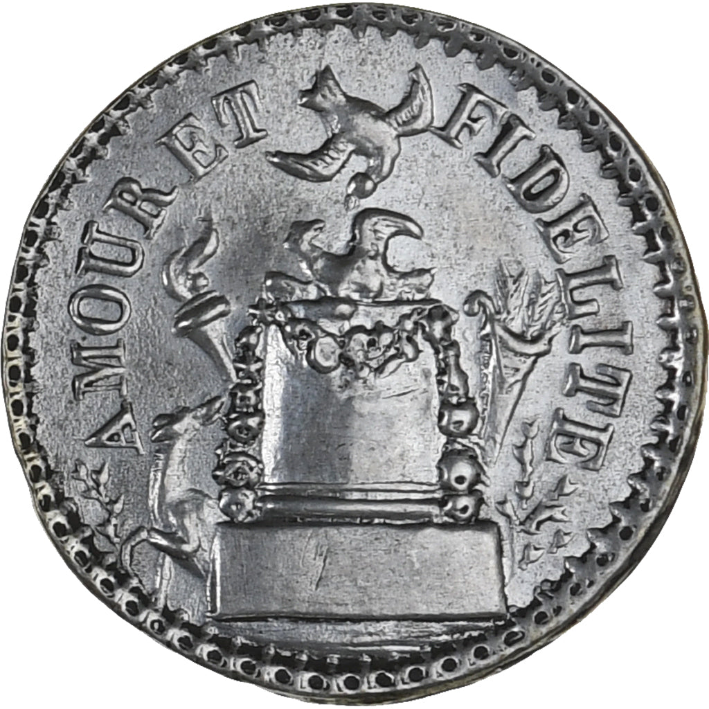 Francia, Denier à épouser, Collection Térisse, BB+, Argento, Terisse:D18D