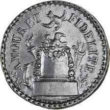 Francia, Denier à épouser, Collection Térisse, BB+, Argento, Terisse:D18D