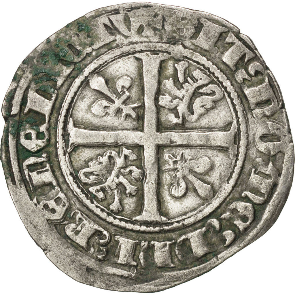 Coin, France, Blanc, Auxonne, EF(40-45), Billon