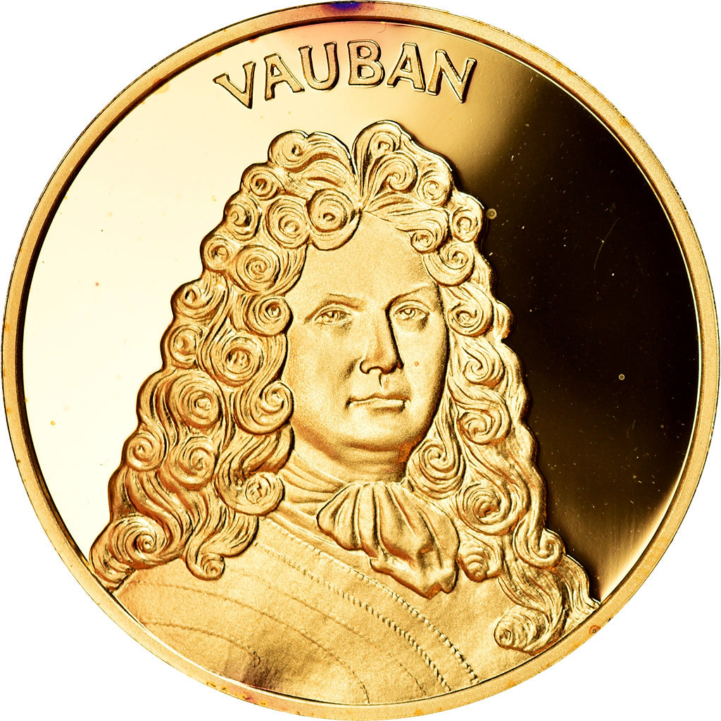 França, Medal, Vauban, La France du Roi Soleil, MS(63), Vermeil
