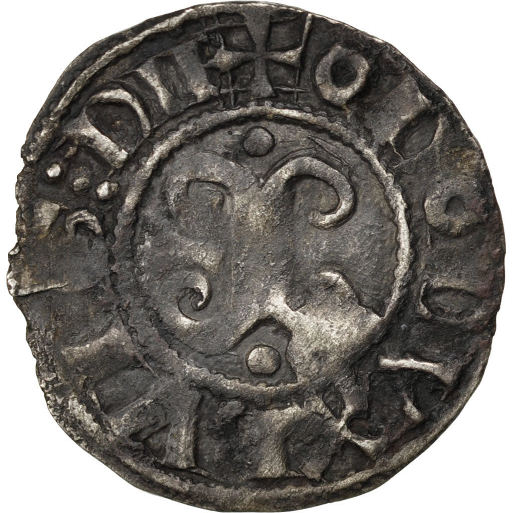 Coin, France, Denarius, Dijon, EF(40-45), Billon