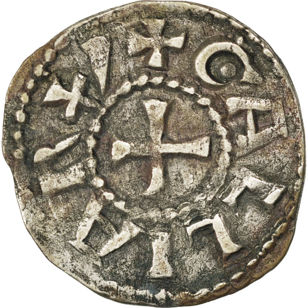 Moneta, Francia, Denarius, Lyons, BB, Argento