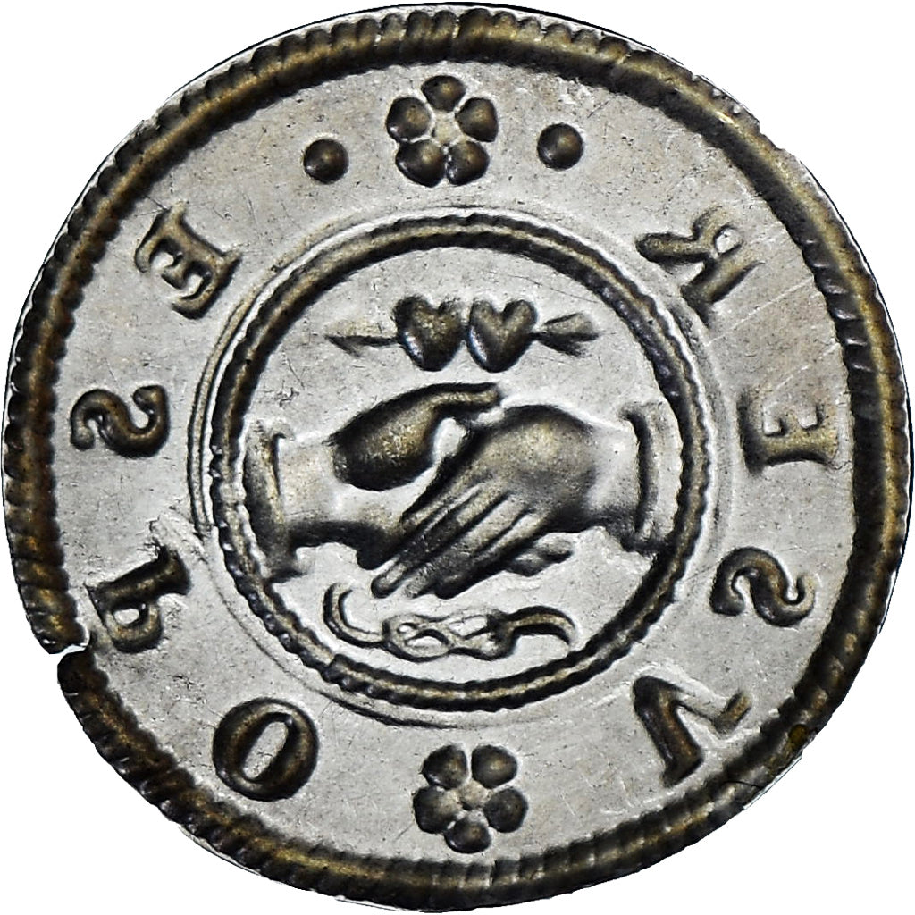 Francia, Denier à épouser, Collection Térisse, BB+, Argento, Terisse:D67