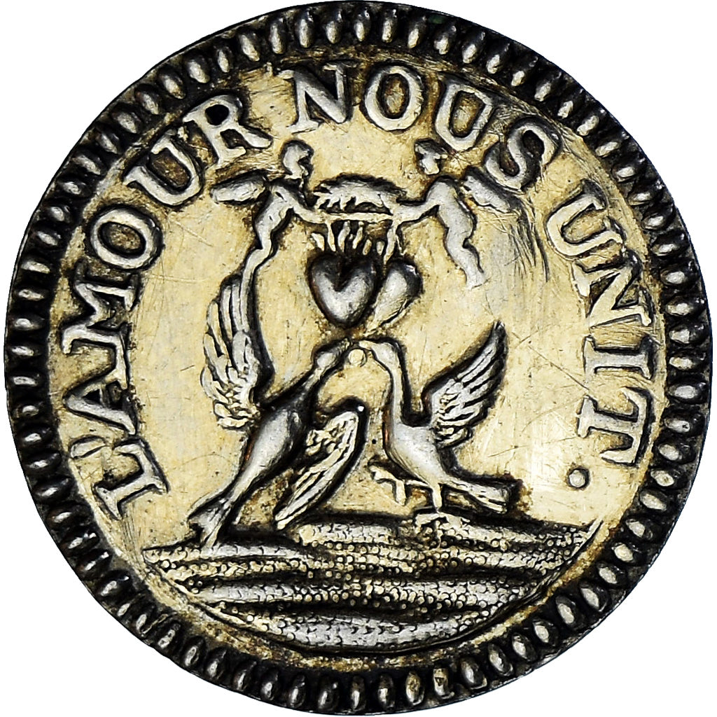 França, Denier à épouser, Collection Térisse, AU(50-53), Vermeil