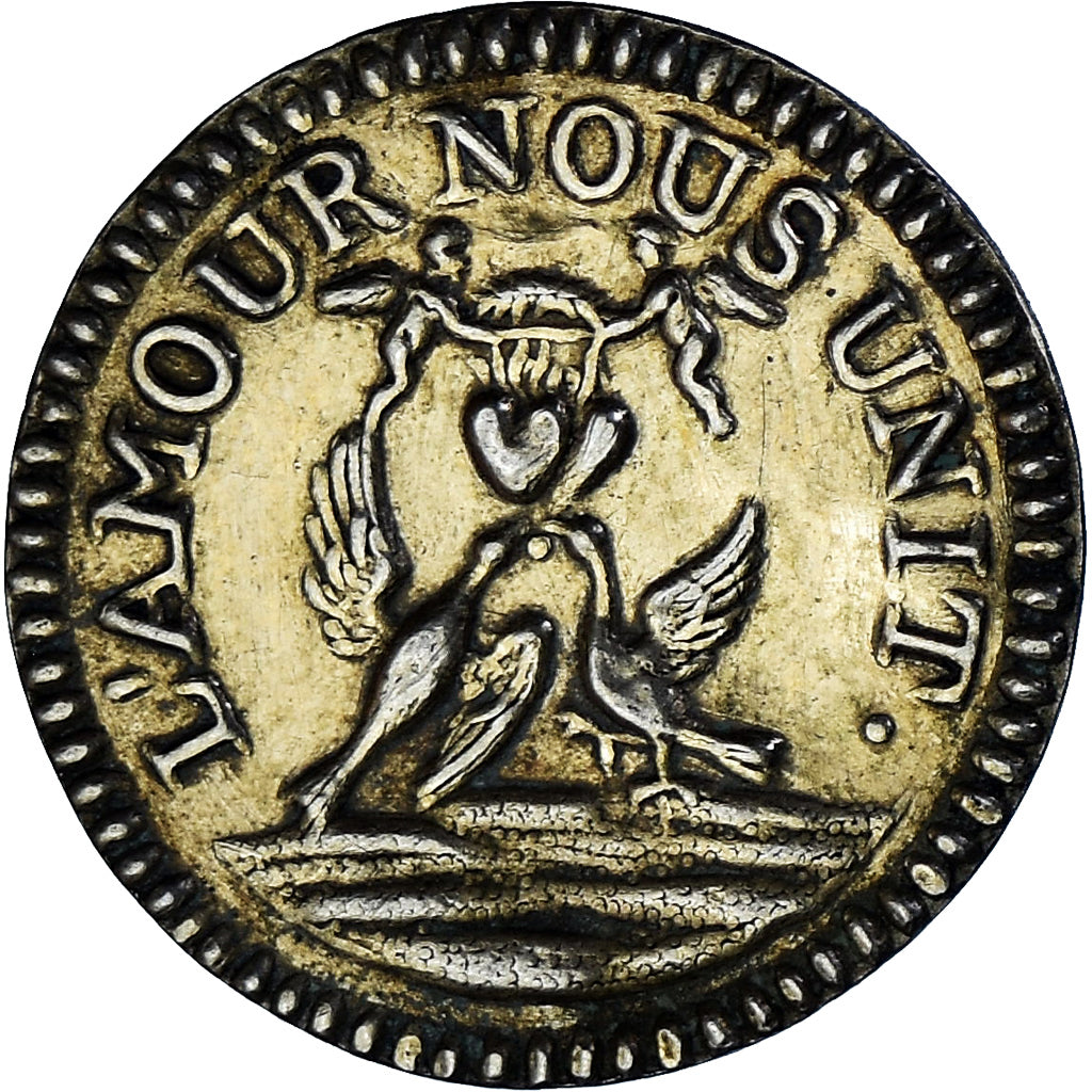 França, Denier à épouser, Collection Térisse, AU(50-53), Vermeil