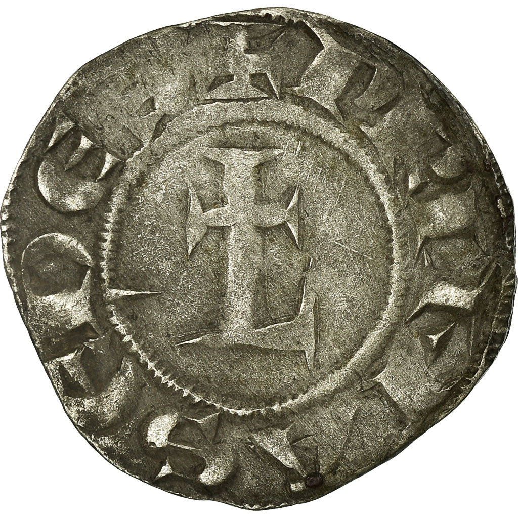 Monnaie, France, Denier, Lyon, TTB+, Argent