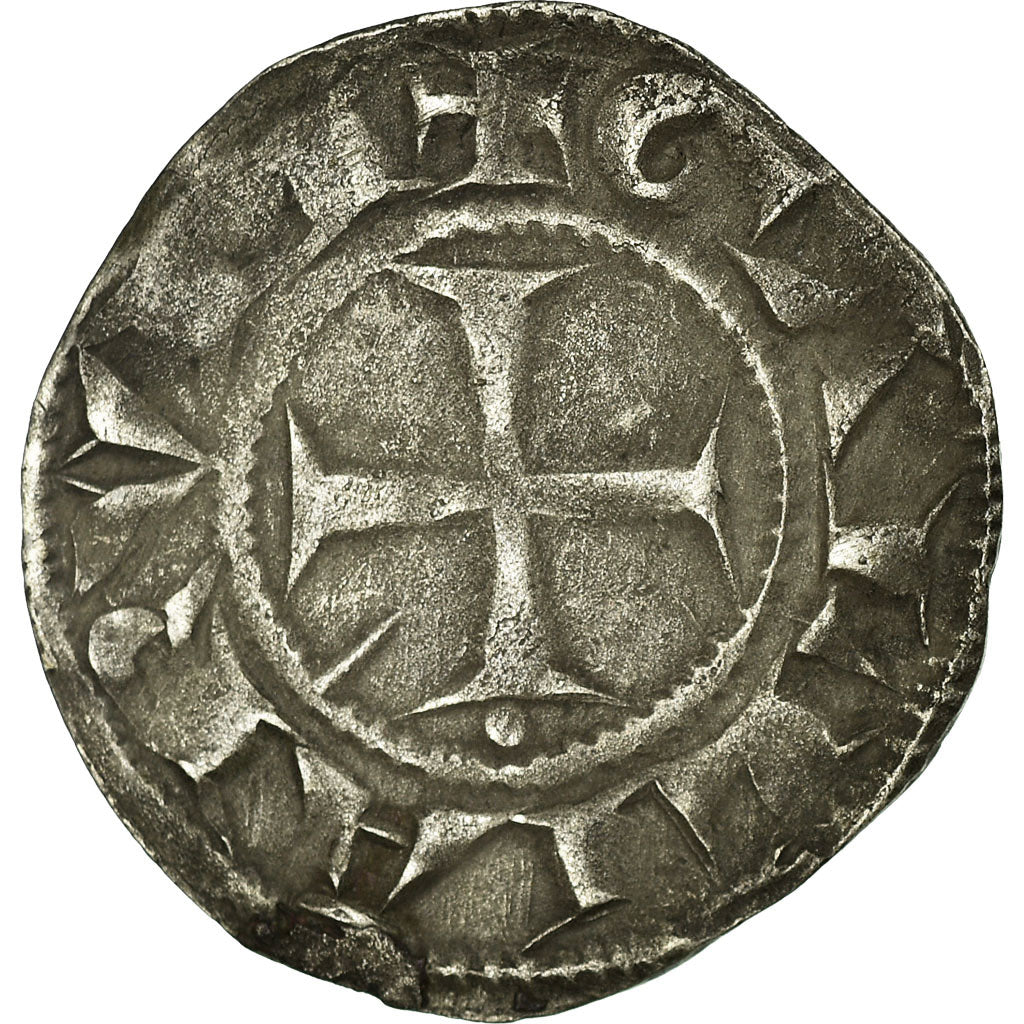 Monnaie, France, Denier, Lyon, TTB+, Argent