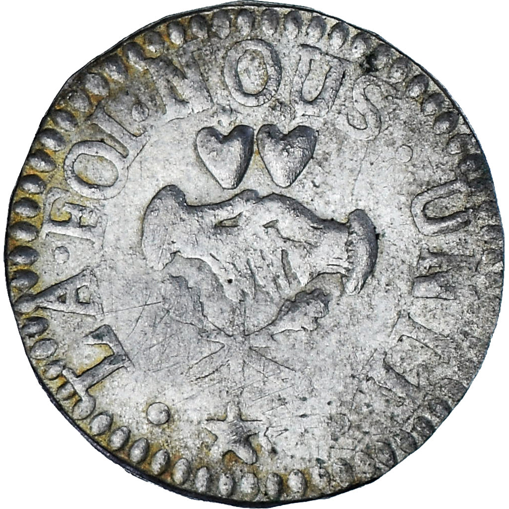 Francia, Denier à épouser, Collection Térisse, MB+, Argento, Terisse:D96