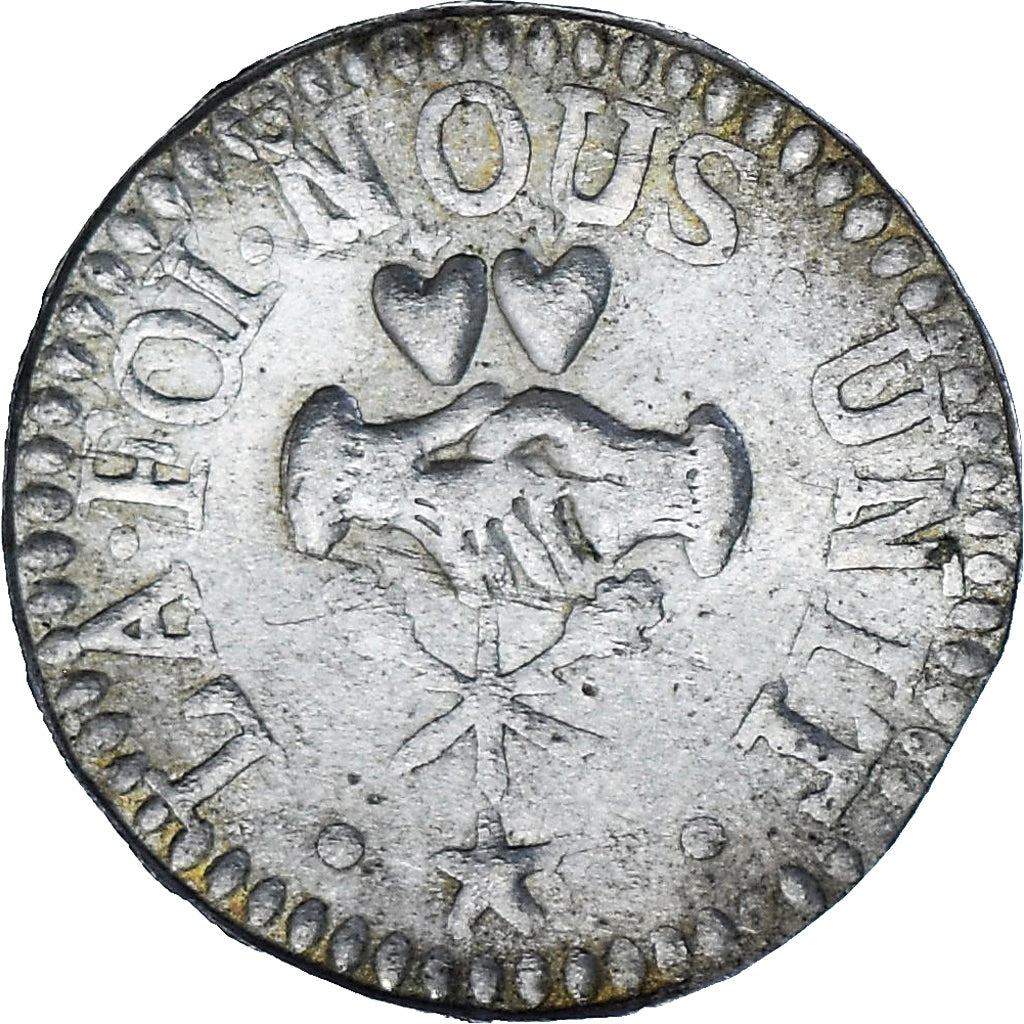 Francia, Denier à épouser, Collection Térisse, MB+, Argento, Terisse:D96