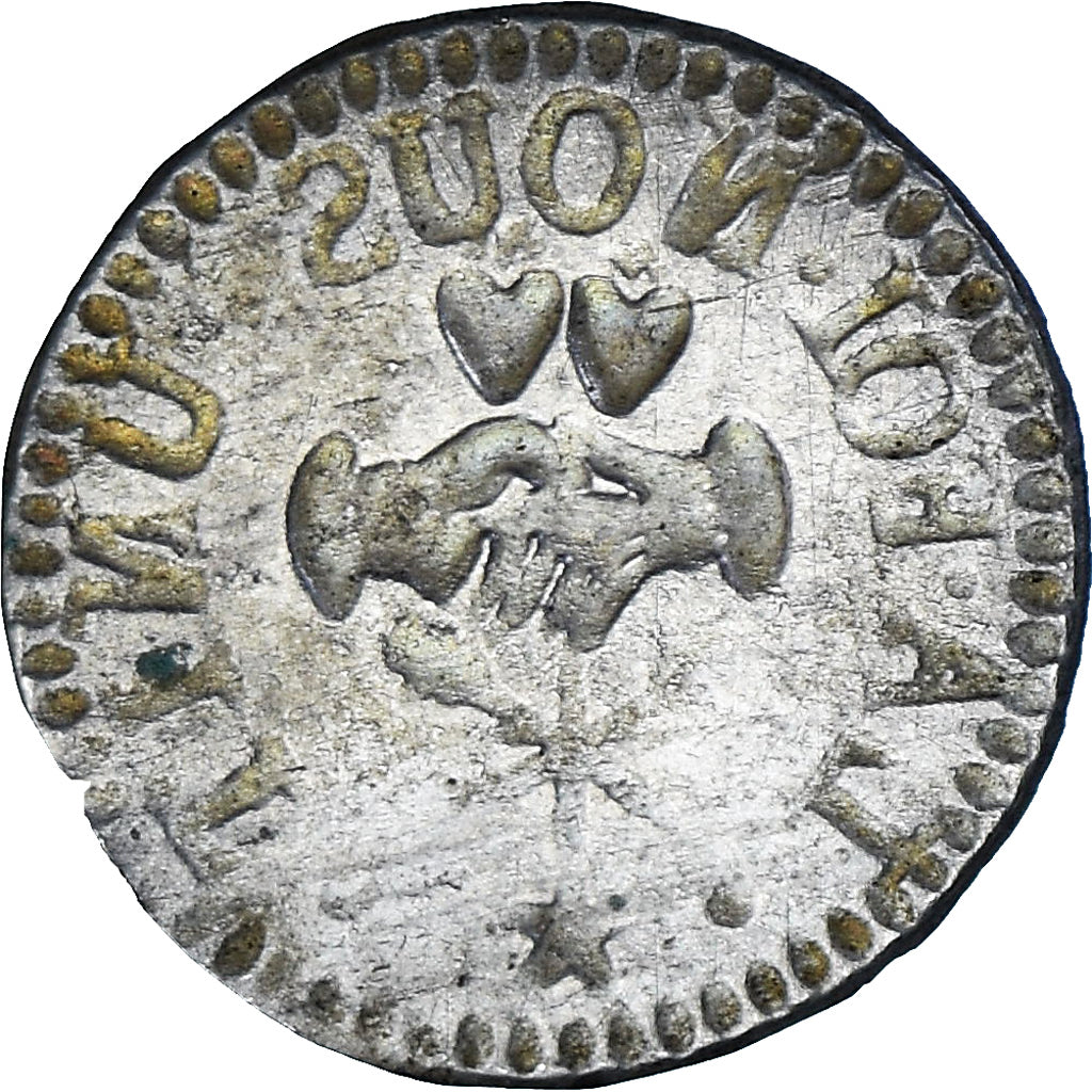 Francia, Denier à épouser, Collection Térisse, MB+, Argento, Terisse:D96