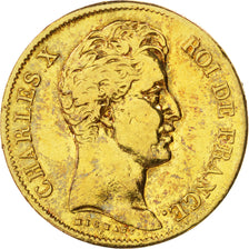 Charles X, 40 Francs or, 1830 A, Paris, Gadoury 1105