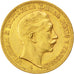 German States, 20 Mark, 1895, Berlin, KM #521, AU(50-53), Gold, 8.00