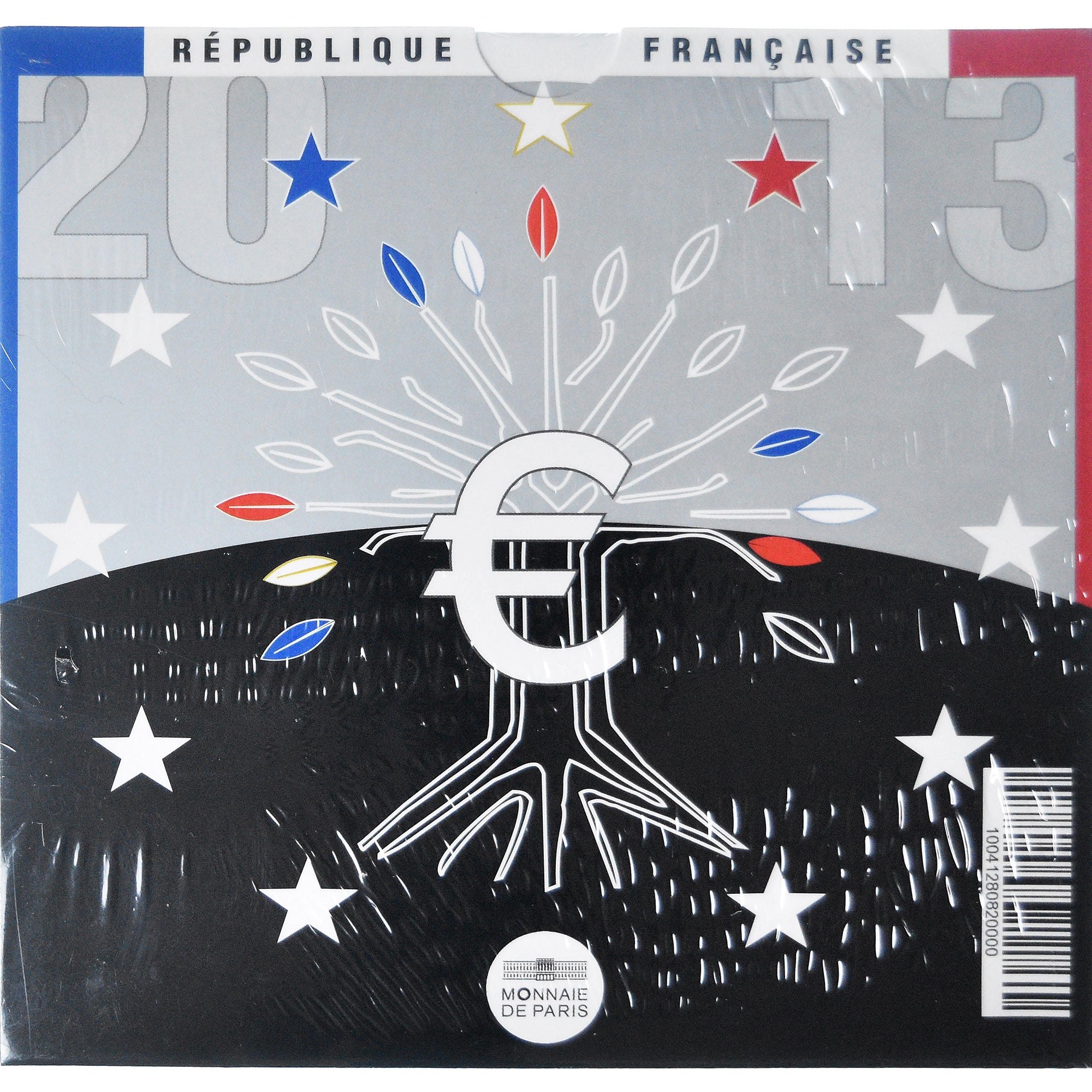 Frankreich, Coffret 1c. à 2€, 2013, Monnaie de Paris, BU, STGL