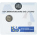 France, 2 Euro, 10e anniversaire de l'euro, 2012, Monnaie de Paris, BU, FDC