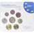 Allemagne, Coffret 1c. à 2€, 2003, Karlsruhe, UNC, FDC, Bimétallique